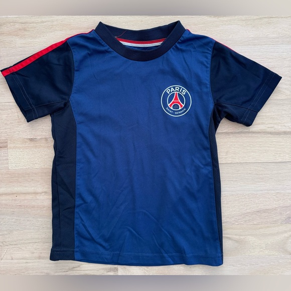 EUC Boys Paris Saint-Germain S/S Jersey top, sz 6y - Picture 1 of 6